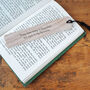Oak Bookmark 'Every Love Story Is Beautiful…' | Reading | Book Lover | Book Accessory | Love Reading | Reading Gift, thumbnail 1 of 2
