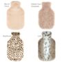 Hot Water Bottles. Cosy Luxury Faux Fur By Helen Moore, thumbnail 2 of 5