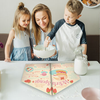 Personalised Baking Activity Book For Mum, 6 of 12