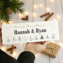 Personalised Christmas Tree Wooden Mantel Decoration, thumbnail 3 of 5