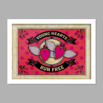 Young Hearts Run Free Music Poster, 3 of 4