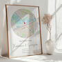 Our New Home Personalised Map Print New Home Gift, thumbnail 8 of 12