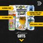 Alcohol Free Craft Beer Four Can Gift Set With Branded Glass, thumbnail 2 of 6
