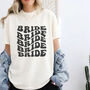 Retro Bride Hen Party T Shirt Bride To Be Gift, thumbnail 1 of 2