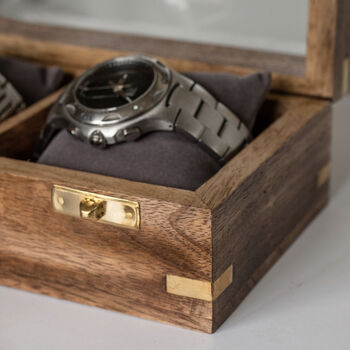 Personalised Watch Storage Box, 5 of 5