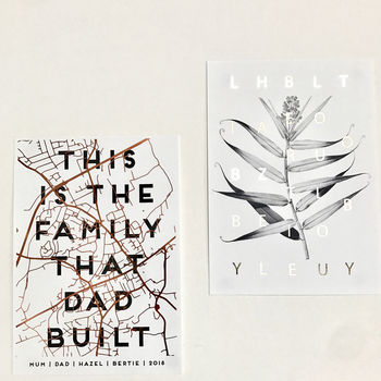Personalised Family Tree Botanical Print, 4 of 7