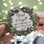Mr And Mrs First Christmas Hanging Decoration, thumbnail 6 of 7