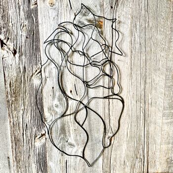 Bull Wire Wall Art, 4 of 8