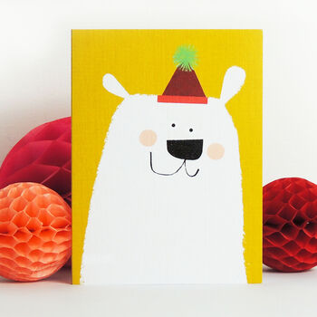 Mini Polar Bear Card, 4 of 5