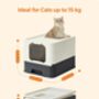 Hidden Cat Litter Box For Large Cats Anti Leaking, thumbnail 8 of 12