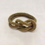 Fair Trade Handmade Glass Bead Knot Tube Bracelet, thumbnail 3 of 7