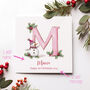 Personalised Christmas Card For Girl, thumbnail 2 of 4