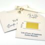 Personalised Wedding Gift Voucher Wallet Or Scratch Card Gift, thumbnail 5 of 5