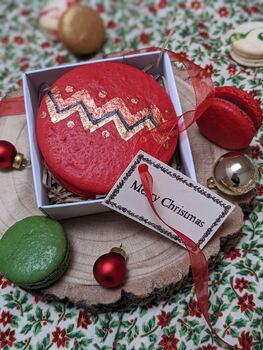 Christmas Macaron Bauble, 5 of 5