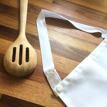 Inky Wild Birds Canvas Child's Apron, 3 of 7