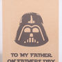 Personalised Darth Vadar Father's Day Gift Bag, thumbnail 2 of 2