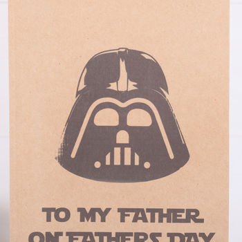 Personalised Darth Vadar Father's Day Gift Bag, 2 of 2