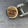 Father Of The Bride/Groom Wedding Cufflinks, thumbnail 1 of 5