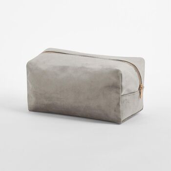 Velvet Toiletry Bag – Personalised Luxury Gift, 2 of 8