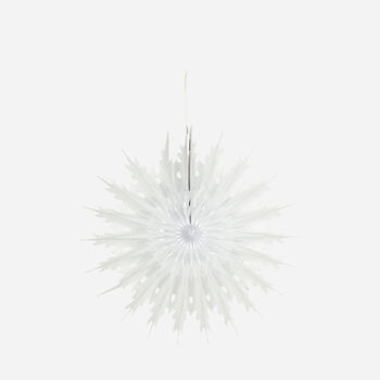 Fold Large Paper Snowflake Decoration, 6 of 6