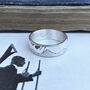 Personalised Mountain Landscape Skyline Ring, thumbnail 9 of 10