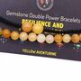 Yellow Aventurine Power Bracelet Set, thumbnail 4 of 4