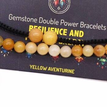 Yellow Aventurine Power Bracelet Set, 4 of 4