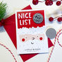 Personalised 'Nice List' Christmas Coin, thumbnail 1 of 2