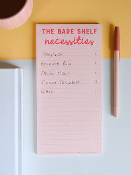 The Bare Shelf Necessities Shopping List Pad, 3 of 5