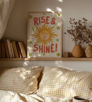 Rise And Shine Boho Print, 3 of 3
