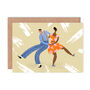 Let's Boogie Greeting Card, thumbnail 2 of 2