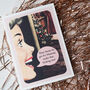 Funny, Rude, Gin For Mummy Retro Christmas Card, thumbnail 2 of 4