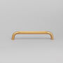 G Decor Satin Brass Solid Knurled T Bar Pull Handles, thumbnail 8 of 9