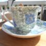 Large Cup And Saucer In William Morris Anemone Design, thumbnail 6 of 12