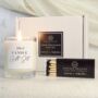 40th Birthday Gift, Personalised Happy 40th Birthday Candle, thumbnail 2 of 5