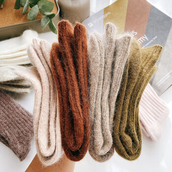 Angora Wool Socks For Women, 7 of 12