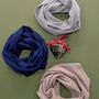 Personalised Pure Cashmere Unisex Snood Infinity Scarf, thumbnail 1 of 12