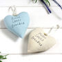 Personalised Mini Hanging Heart Gift For Her, thumbnail 2 of 12