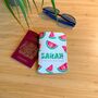 Passport Holder Personalised Watermelon, thumbnail 1 of 4
