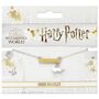 Harry Potter Hufflepuff Bar Bracelet Silver, thumbnail 2 of 2