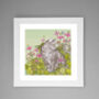 'Cat And Hostas' Print, thumbnail 2 of 3