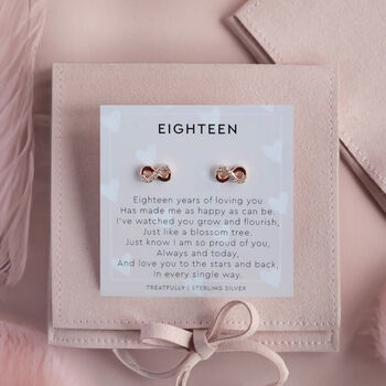 18th Birthday Earring Studs, 2 of 5