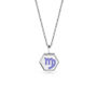 Virgo Zodiac Glowing Pendant Necklace With Uv Keyring Torch, thumbnail 2 of 12