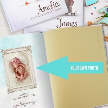 The Personalised 'The Day You Were Born' Keepsake Book, 10 of 12