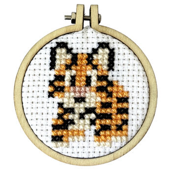 You're Grrreat! Mini Matchbox Cross Stitch Kit, 2 of 6