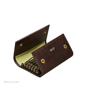 Personalised Leather Key Wallet 'Lapo', 11 of 12
