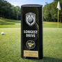 Personalised Longest Drive Golf Trophy – Black Column Award, thumbnail 1 of 2