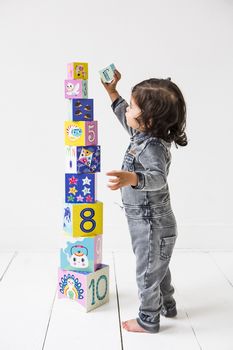 Colourful Alphabet And Numbers Stacking Blocks, 2 of 6