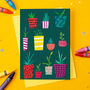 Houseplants Card Any Occasion, thumbnail 1 of 2