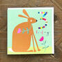 Rabbit 3rd Birthday Card, thumbnail 5 of 5